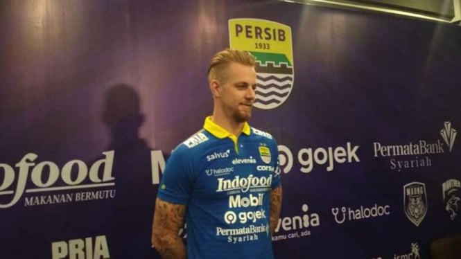 Pemain baru Persib asal Belanda, Kevin Van Kippersluis