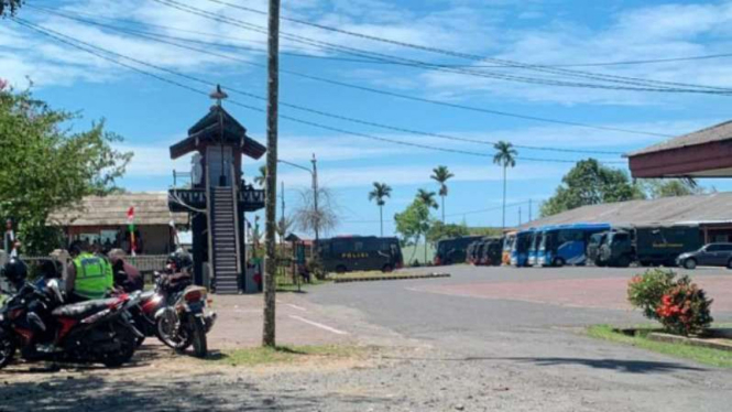 Suasana di Manokwari, Papua Barat, Rabu, 21 Agustus 2019.