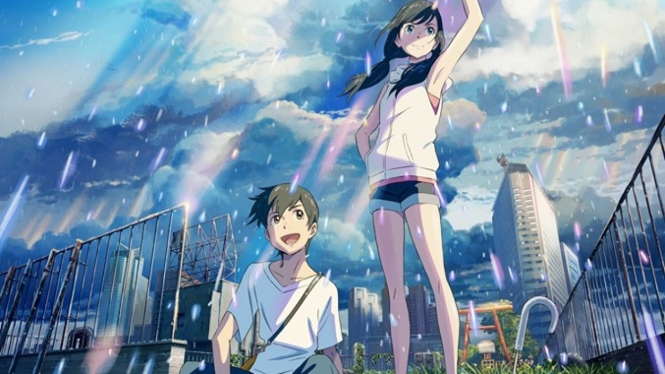 Weathering With You, film animasi Jepang yang tayang di Indonesia.