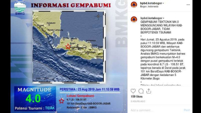 Gempa Bogor