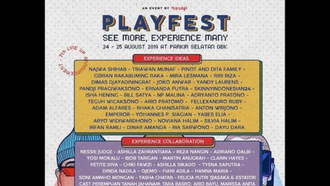 Narasi kembali menggelar acara tahunan Playfest 2019.