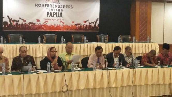 Konferensi pers terkait Papua