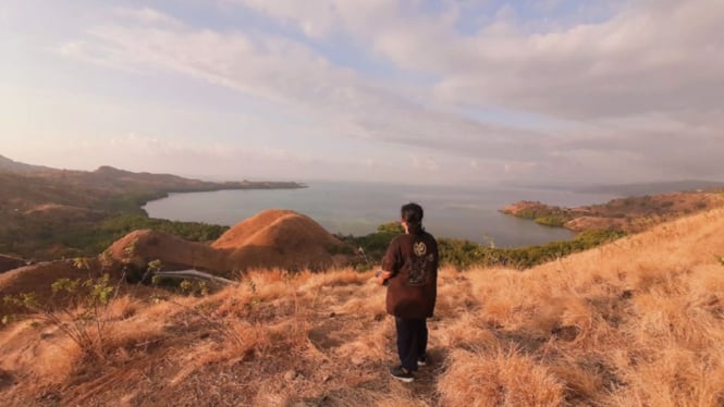 Pemandangan dari Bukit Cinta di Labuan Bajo