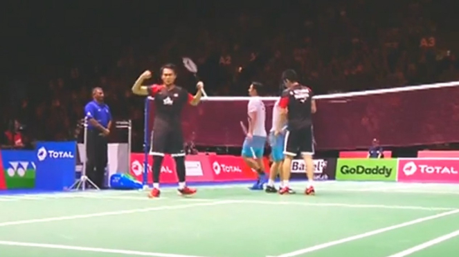 Mohammad Ahsan/Hendra Setiawan di Perempat Final Kejuaraan Dunia 2019