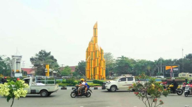 Tugu Digulist di Kota Pontianak, Kalimantan Barat, Sabtu, 24 Agustus 2019.