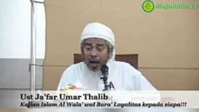 Mantan Panglima Laskar Jihad, Ustaz Jafar Umar Thalib.