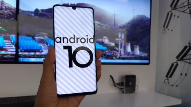 Android 10 pada smartphone Huawei