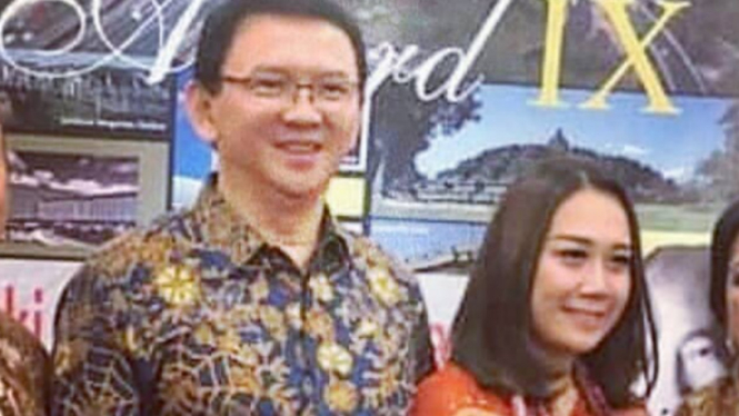 Basuki Tjahaja Purnama (Ahok) dan Puput Nastiti Devi.