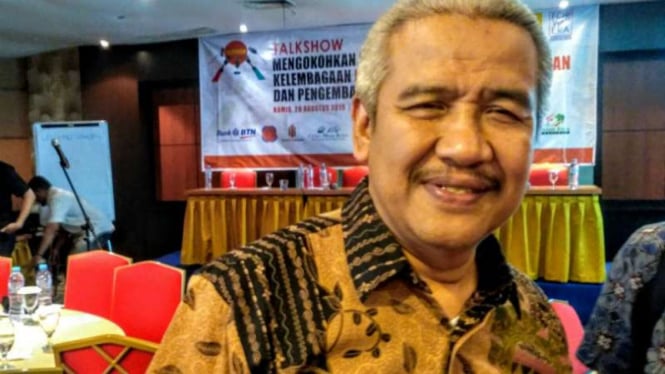 Ketua Umum DPP Realestat Indonesia (REI), Soelaeman Soemawinata 