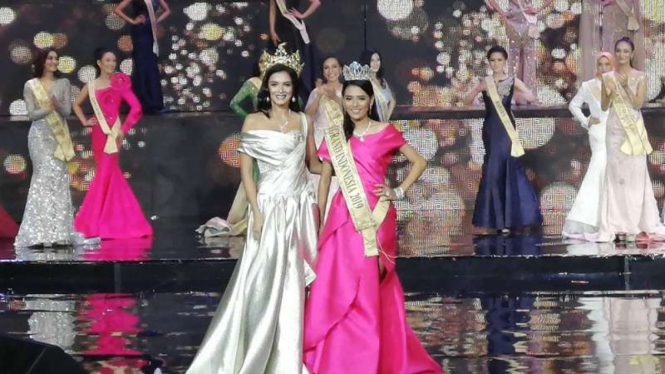 Sarlin Jones dari NTT Peraih Mahkota Miss Grand Indonesia 