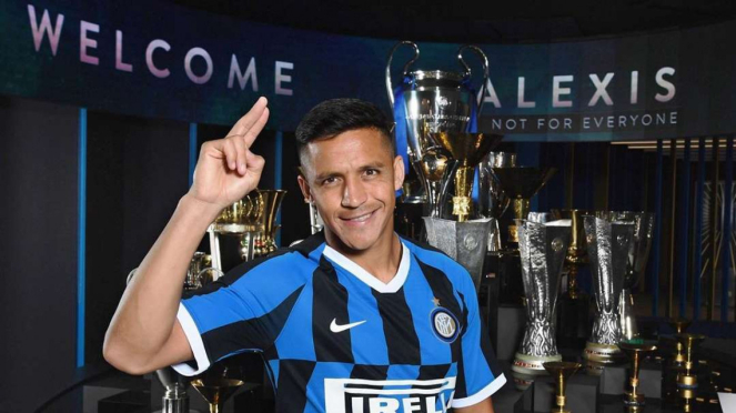 Alexis Sanchez resmi berseragam Inter Milan