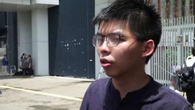 Aktivis pro demokrasi Hong Kong Joshua Wong