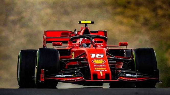 Pembalap Tim Scuderia Ferrari, Charles Leclerc