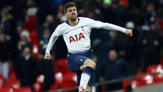 Fernando Llorente saat masih membela Tottenham Hotspur