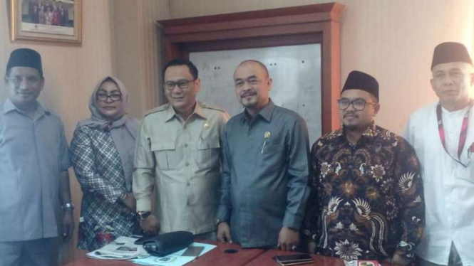 Pengurus DPC Partai Gerindra Depok.