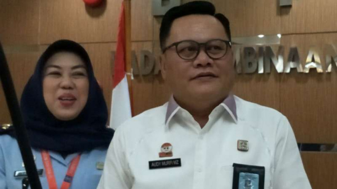 Sekretaris BPHN Audy Murfi di Jakarta, Selasa, 3 September 2019.
