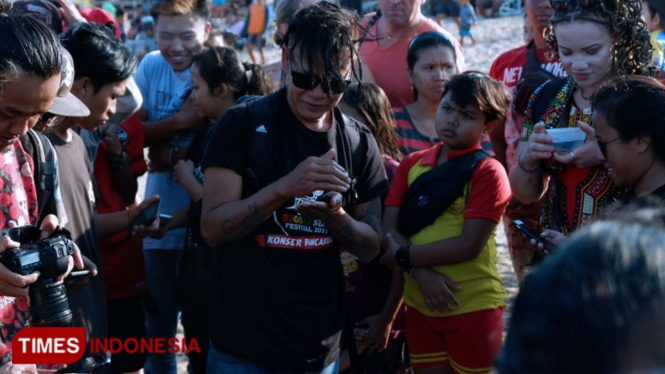 Musisi Reggae, Tony Q Rastafara bakal tampil memeriahkan Bali Reggae Star Festival 2019. (Foto: Imadudin M/TIMES Indonesia)