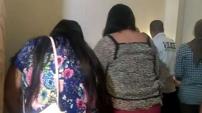 Penjaja seks threesome di Banten ditangkap polisi.