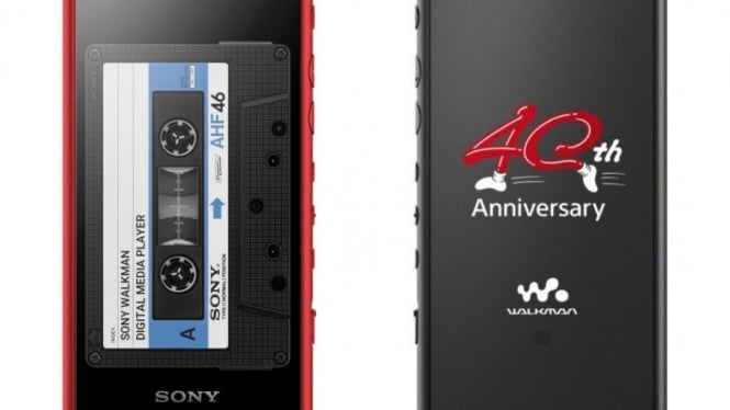 Sony Walkman edisi ulang tahun ke-40