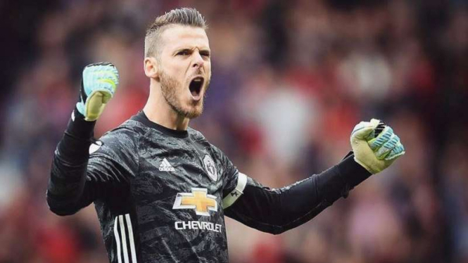 Penjaga gawang Manchester United, David De Gea