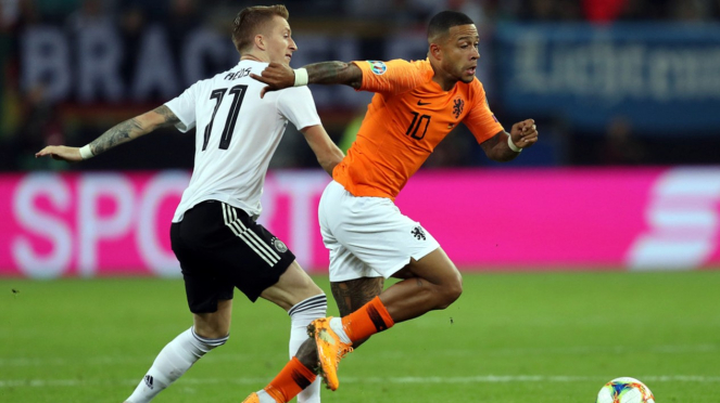 Kualifikasi Piala Eropa 2020, Belanda vs Jerman