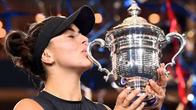 Petenis muda Kanada, Bianca Andrescu, juara US Open 2019