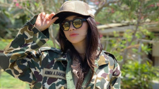 Adinda Bakrie Dapat Surprise Keren dari Pasukan Elit Denjaka