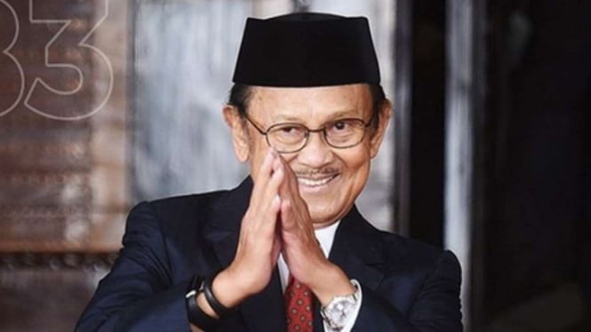 BJ Habibie. Presiden ke-3 Republik Indonesia.