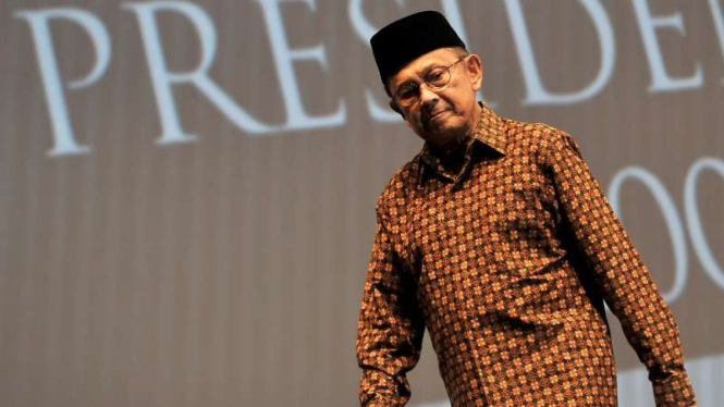 Presiden Republik Indonesia ke-3 Bacharuddin Jusuf Habibie