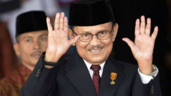 Presiden ketiga RI BJ Habibie 