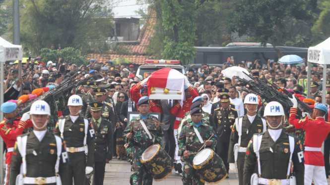 Pemakaman Mantan Presiden BJ Habibie