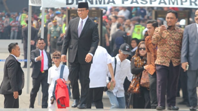 Anies Baswedan, Acara Pemakaman Mantan Pesiden BJ Habibie