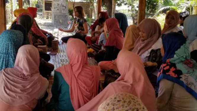  Pelatihan peningkatan ekonomi warga di Lombok Utara.