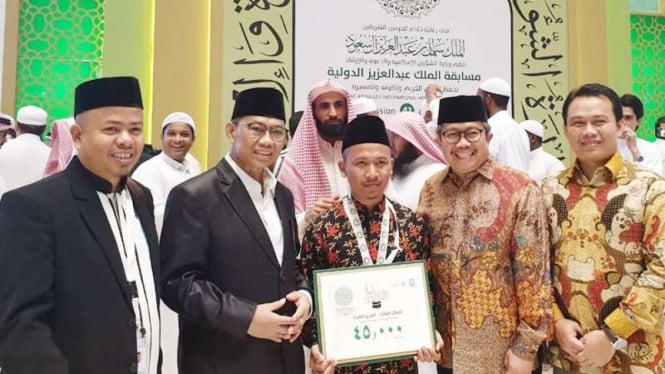 Delegasi Indonesia Juara III Tahfiz Alquran 15 Juz di Mekah