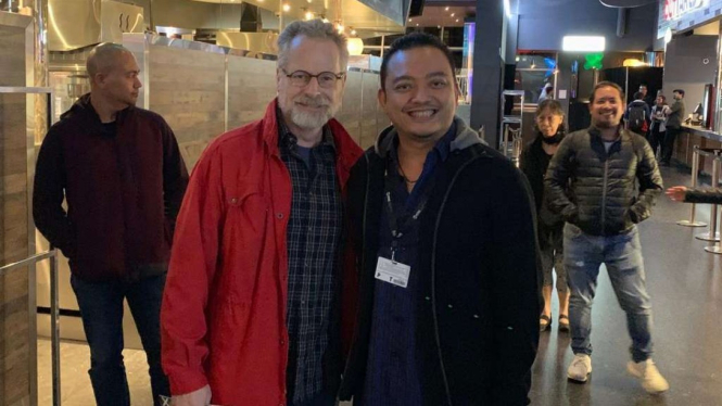 llustrator Kondang Marvel, David Ross, puji 
Gundala di Toronto International Film Festival 2019.