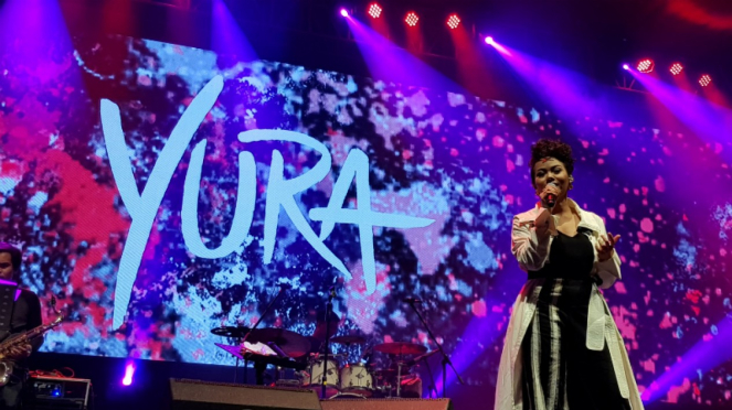 Yura Yunita di Festival Balkonjazz 2019.