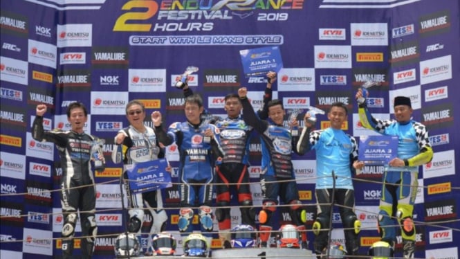 Para pemenang Yamaha Endurance Festival 2019