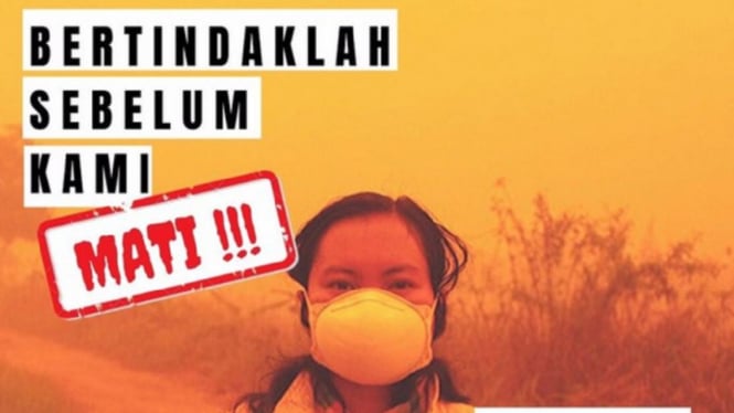 Meme sindir kebakaran hutan di Kalimantan dan Sumatera