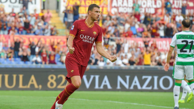 Penyerang AS Roma, Edin Dzeko