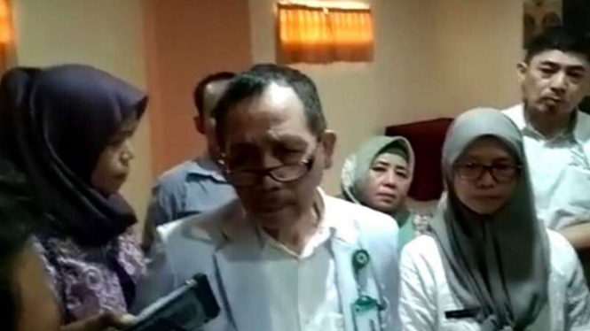 Direktur Utama Rumah Sakit Ar-Rasyid, Toni Siguntang