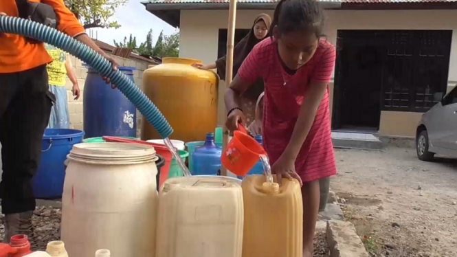 Krisis air bersih dan darurat kekeringan di Gorontalo. (Foto ilustrasi).