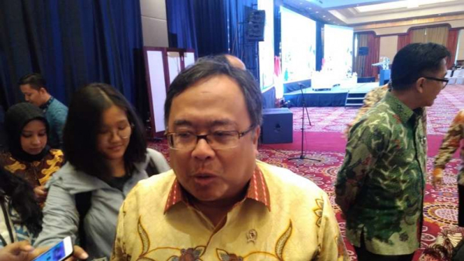 Menteri PPN/Kepala Bappenas Bambang Brodjonegoro,