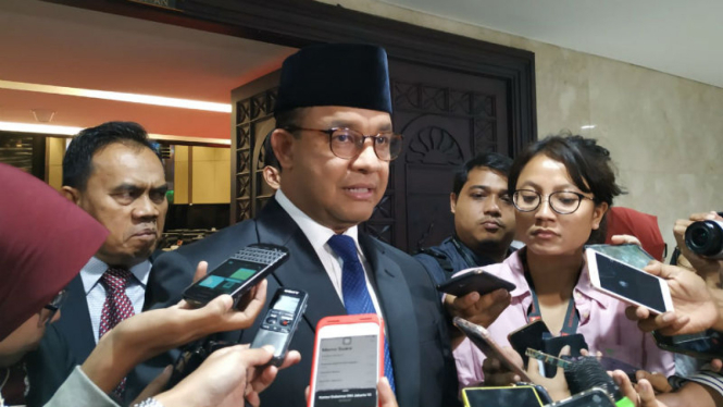 Gubernur DKI Jakarta Anies Baswedan 