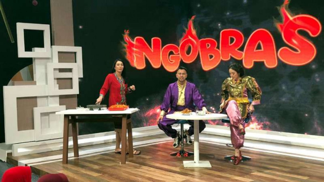 Raffi Ahmad di acara Pesbukers ANTV