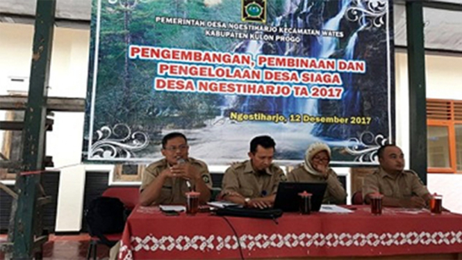 Pengembangan, Pembinaan, dan Pengelolaan Desa Siaga Desa Ngestiharjo.