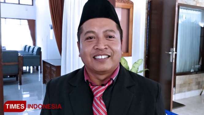 Ketua Komisioner Bawaslu Banyuwangi, Hamim. (Foto: Agung Sedana/ TIMES Indonesia)