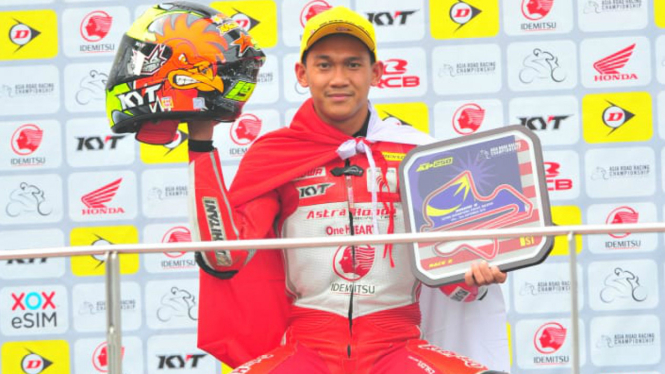 Pembalap Astra Honda Racing Team Indonesia, Awhin Sanjaya