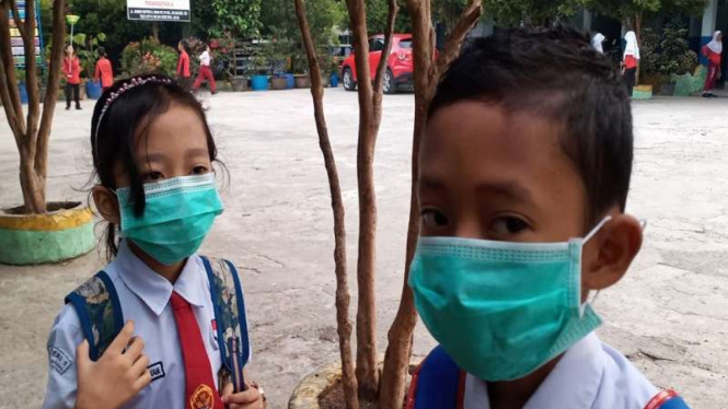 Siswa sekolah di Palembang diliburkan karena kabut asap