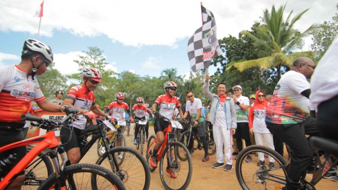 Gowes Nusantara dari Kemenpora.