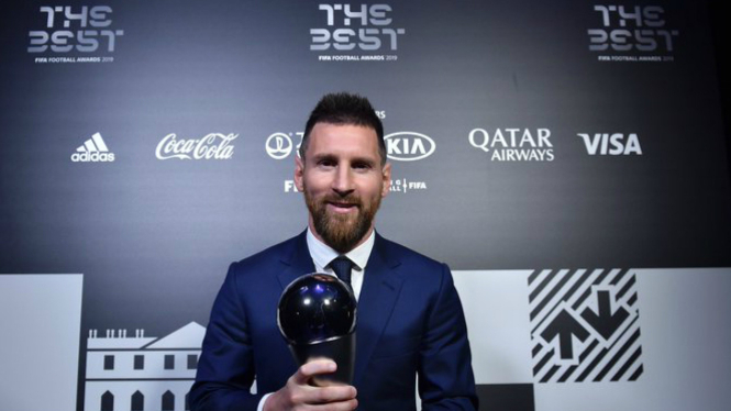 Lionel Messi merebut gelar The Best FIFA Mens Player 2019